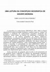 Research paper thumbnail of Uma leitura da concepção geográfica de Eidorfe Moreira