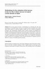 Research paper thumbnail of Methodology for the estimation of the increase in time loss due to future increase in tropical cyclone intensity in Japan