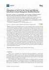 Research paper thumbnail of Adsorption of As(V) by the Novel and Efficient Adsorbent Cerium-Manganese Modified Biochar