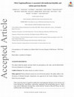 Research paper thumbnail of NR4A2 haploinsufficiency is associated with intellectual disability and autism spectrum disorder