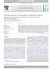 Research paper thumbnail of Microplastics elutriation from sandy sediments: A granulometric approach