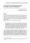 Research paper thumbnail of Sex & drugs & rock art. Revisiting three hypotheses on the origins of visual art in the Pleistocene