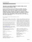 Research paper thumbnail of Alternative (non-animal) methods for cosmetics testing: current status and future prospects—2010