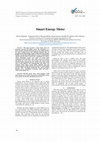 Research paper thumbnail of Smart energy meter