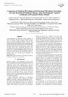 Research paper thumbnail of Comparison of Telephone Recordings and Professional Microphone Recordings for Early Detection of Parkinson’s Disease, Using Mel-Frequency Cepstral Coefficients with Gaussian Mixture Models