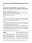 Research paper thumbnail of Evaluation of the Mosquito Repellent Activity of Nano-sized Microemulsion of Eucalyptus globulus Essential Oil Against Culicinae