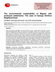 Research paper thumbnail of Environmental sustainability of construction practices in informal settlements