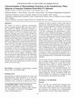 Research paper thumbnail of Characterization of microemulsion structures in the pseudoternary phase diagram of isopropyl palmitate/water/Brij 97:1-butanol