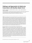 Research paper thumbnail of Challenges and Opportunities for Biodiversity Conservation in the Brazilian Atlantic Forest