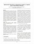 Research paper thumbnail of Aplicaciones educativas en dispositivos móviles, un espacio para el aprendizaje autónomo