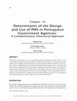 Research paper thumbnail of Determinants of the Design and Use of PMS in Portuguese Government Agencies