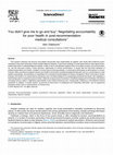 Research paper thumbnail of You didn’t give me to go and buy’: Negotiating accountability for poor health in post-recommendation medical consultations