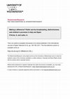 Research paper thumbnail of Making a difference? Public service broadcasting, distinctiveness and children’s provision in Italy and Spain