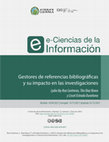 Research paper thumbnail of Gestores de referencias bibliográficas y su impacto en las investigaciones