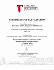 Research paper thumbnail of Constitutional oath of judges: a comparison with Australia, UK, US, and India