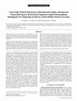 Research paper thumbnail of Universally Primed Polymerase Chain Reaction Alleles and Internal Transcribed Spacer Restriction Fragment Length Polymorphisms Distinguish Two Subgroups in Botrytis aclada Distinct from B. byssoidea