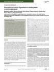 Research paper thumbnail of Occurrence and control of genotoxins in drinking water: a monitoring proposal