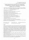 Research paper thumbnail of Finding High Risk Persons with Internet Tests to Manage Risk—A Literature Review with Policy Implications to Avoid Violent Tragedies, Save Lives and Money