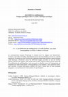 Research paper thumbnail of L’invisibilisation du multilinguisme à l’échelle familiale : une étude monographique en France et ailleurs en Europe