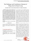 Research paper thumbnail of The Challenges And Contribution Of Internet Of Things (IoT) For Smart Living