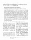 Research paper thumbnail of Single-Channel Properties of Inositol (1,4,5)-Trisphosphate Receptor Heterologously Expressed in HEK-293 Cells