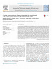 Research paper thumbnail of Cloning, Expression, and Characterization of a Recombinant Esterase from Cold-Adapted Pseudomonas mandelii