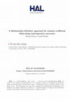 Research paper thumbnail of A Rademacher–Menchov approach for random coefficient bifurcating autoregressive processes