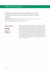 Research paper thumbnail of Modeling carbon leakage impacts of the EU climate policies with a global forest sector model