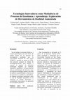 Research paper thumbnail of Tecnologías innovadoras como mediadoras de procesos de enseñanza y aprendizaje