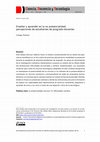 Research paper thumbnail of Enseñar y aprender en la no presencialidad: percepciones de estudiantes de posgrado-docentes