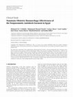 Research paper thumbnail of Clinical Study Nonatonic Obstetric Haemorrhage: Effectiveness of the Nonpneumatic Antishock Garment in Egypt