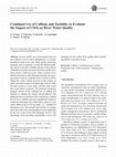 Research paper thumbnail of Combined Use of Caffeine and Turbidity to Evaluate the Impact of CSOs on River Water Quality