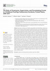 Research paper thumbnail of The Role of Permission, Supervision, and Precipitating Events in Childhood Pool/Spa Submersion Incidents, United States, 2000–2017