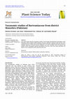 Research paper thumbnail of Taxonomic studies of Bartramiaceae from district Mansehra (Pakistan)