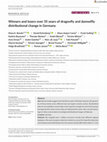 Research paper thumbnail of Winners and losers over 35 years of dragonfly and damselfly distributional change in Germany