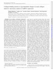 Research paper thumbnail of Collagen-binding proteins in age-dependent changes in renal collagen turnover: microarray analysis of mRNA expression