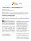 Research paper thumbnail of Literature Review of Hypermobile First Ray Author