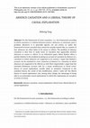 Research paper thumbnail of Absence Causation and a Liberal Theory of Causal Explanation