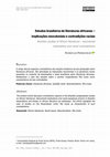 Research paper thumbnail of Estudos brasileiros de literaturas africanas – implicações neocoloniais e contradições raciais