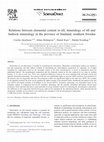 Research paper thumbnail of Relations between elemental content in till, mineralogy of till and bedrock mineralogy in the province of Småland, southern Sweden