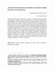 Research paper thumbnail of ASPECTOS METODOLÓGICOS DA PRODUÇÃO DE INDICADORES EM CIÊNCIA E TECNOLOGIA1