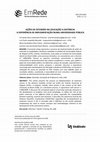 Research paper thumbnail of AÇÕES DE EXTENSÃO NA EDUCAÇÃO A DISTÂNCIA: a experiência de implementação numa universidade pública