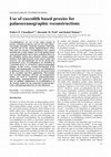 Research paper thumbnail of Use of Coccolith based Proxies for Palaeoceanographic Reconstructions