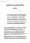 Research paper thumbnail of Issues and practices of school-based testing and future challenges in innovative technological assessment in Singapore