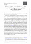 Research paper thumbnail of Sculpture and Faith at St Paul’s Cathedral, c. 1796-1914: W. F. Woodington, The Gospel of St Luke (1862): Enlisting the Bible