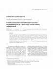 Research paper thumbnail of [A comparative study between different regimens for administering 2 doses of the Cuban anti-hepatitis B vaccine]