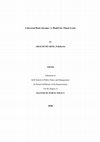 Research paper thumbnail of Master Thesis: Universal Basic Income: A Model for Timor-Leste