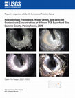 Research paper thumbnail of Hydrogeologic framework, water levels, and selected contaminant concentrations at Valmont TCE Superfund Site, Luzerne County, Pennsylvania, 2020