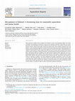 Research paper thumbnail of Microplastics in fishmeal: A threatening issue for sustainable aquaculture and human health