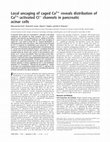 Research paper thumbnail of Faculty of 1000 evaluation for Local uncaging of caged Ca(2+) reveals distribution of Ca(2+)-activated Cl(-) channels in pancreatic acinar cells